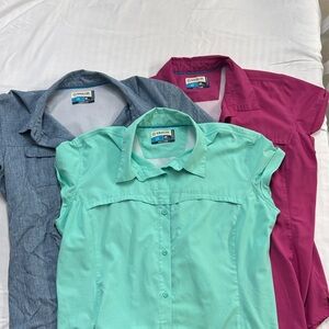 Magellan Outdoors Women's Fishing shirt bundle of 3!